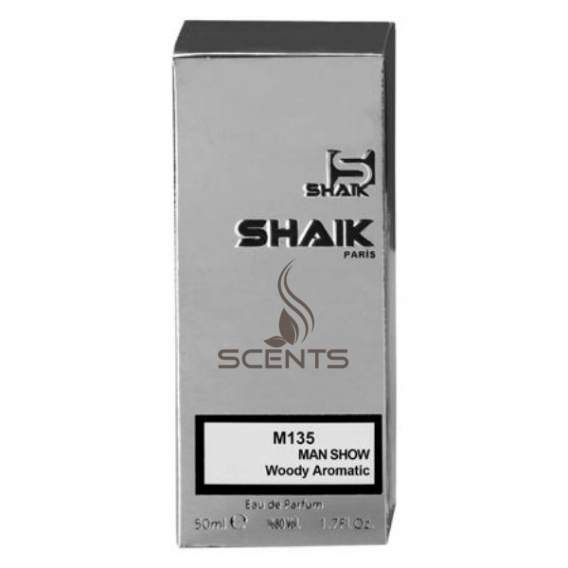 Shaik M 135 чоловічі парфуми аналог аромату JACQUES BOGART ONE MAN SHOW